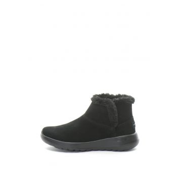 Ghete cu blana femei ON-THE-GO JOY -Bundle up - negru