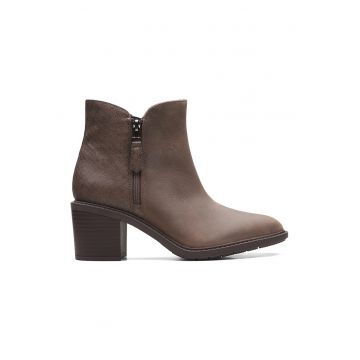 Botine din piele cu fermoar Scene Botine din piele cu fermoar Scene