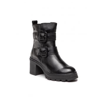 Botine dama -  301226864 - Piele naturala - Negru