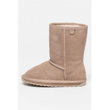 Cizme fara inchidere - de piele intoarsa Wallaby