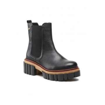 Ghete Chelsea dama -  209187465 - Negru - Piele naturala
