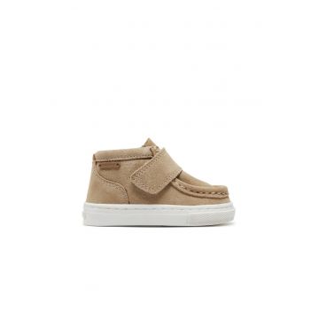 Ghete copii -  85926 - Piele naturala - Bej