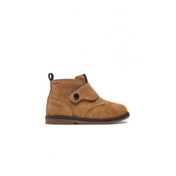 Ghete copii -  86626 - Piele naturala - Bej