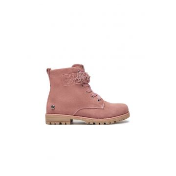 Ghete copii -  87364 - Piele naturala - Roz