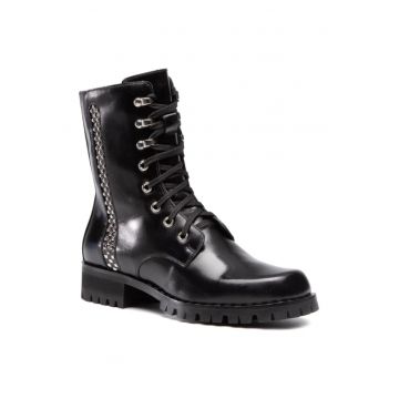 Ghete dama -  207312302 - Negru - Piele naturala -