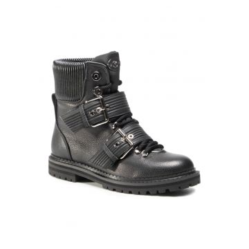 Ghete dama -  207480070 - Negru - Piele naturala