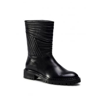 Ghete dama -  207509054 - Negru - Piele naturala