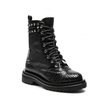 Ghete dama -  208231350 - Piele naturala - Negru