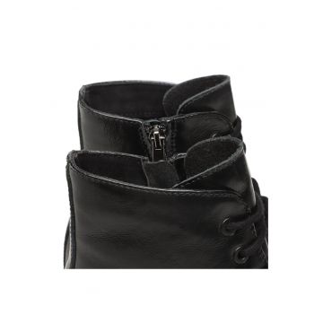 Ghete dama -  208726184 - Negru - Piele naturala