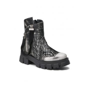Ghete dama -  209186826 - Negru - Piele naturala
