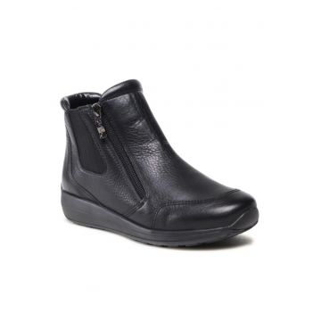 Ghete dama -  301534273 - Negru - Piele naturala -