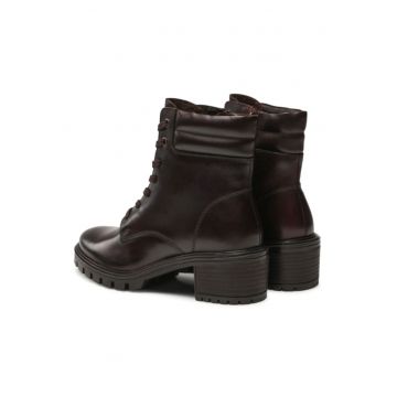 Ghete dama -  303060008 - Kaki - Piele intoarsa