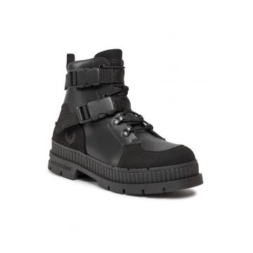 Ghete dama -  303092078 - Negru - Piele ecologica