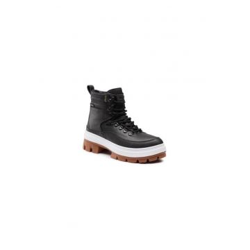 Ghete dama  303105587 - Piele naturala - Negru