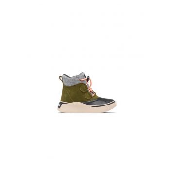 Ghete dama  304096730 - Piele naturala - Verde