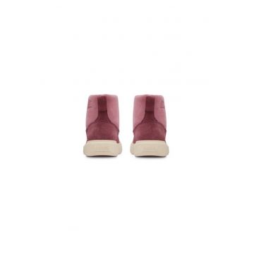 Ghete dama  304096761 - Piele naturala - Roz
