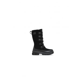 Ghete dama  304096822 - Piele naturala - 37 EU - Negru