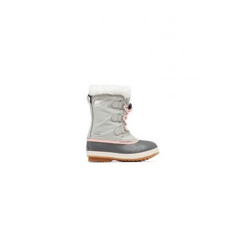Ghete dama  304097225 - Piele naturala - Gri