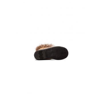 Ghete dama  304097379 - Piele naturala - Maro