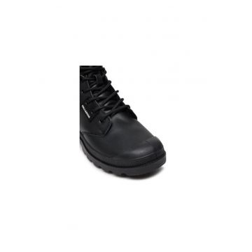 Ghete dama  304353529 - Piele ecologica - 37 EU - Negru