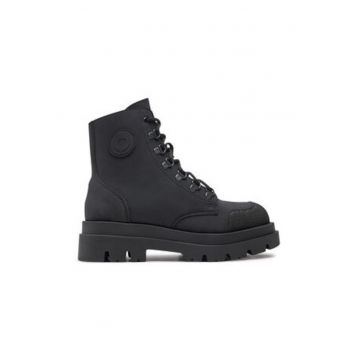 Ghete dama  Abel - negru - stofa -