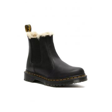Ghete dama -  Piele -Negru