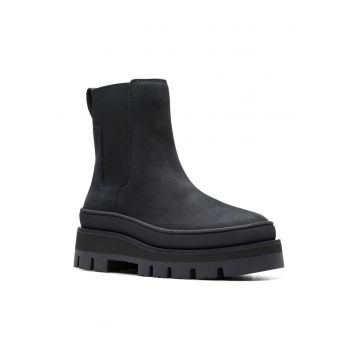 Ghete dama -  piele negru