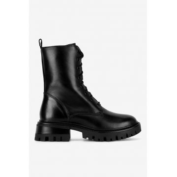 Ghete dama -  RST-BEST-01 - 10 cm - negru -