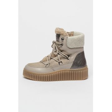 Ghete de piele si piele intoarsa Ghete de piele si piele intoarsa