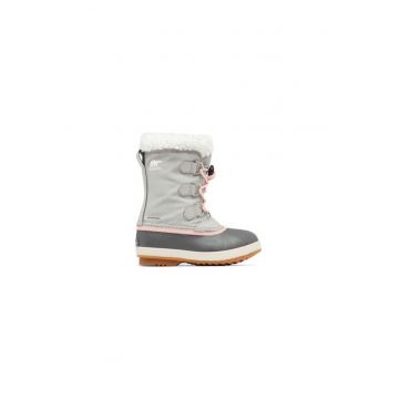 Ghete fete  304097225 - Piele naturala - 32 EU - Gri