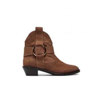 See by Chloe New Ring piele naturala - maro