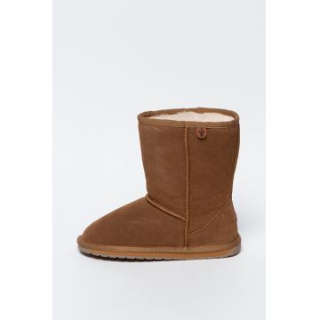 Cizme fara inchidere - de piele intoarsa Wallaby