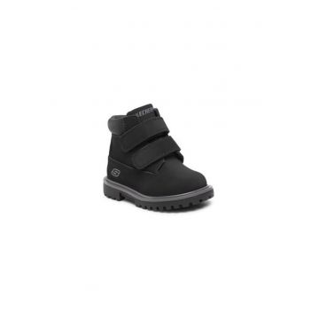 Ghete baieti  302635047 - Piele ecologica - 22 EU - Negru