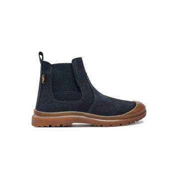 Ghete baieti  304390135 - Piele naturala - Albastru