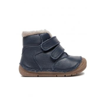 Ghete baieti  304390548 - Piele naturala - Albastru