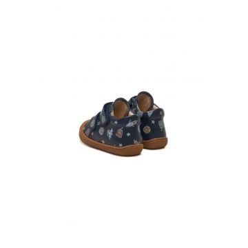 Ghete baieti  304675355 - Piele naturala - Albastru