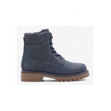 Ghete baieti  5905588139041 - Piele naturala - Albastru