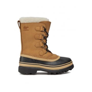 Ghete dama  199854453 - Piele naturala - Maro