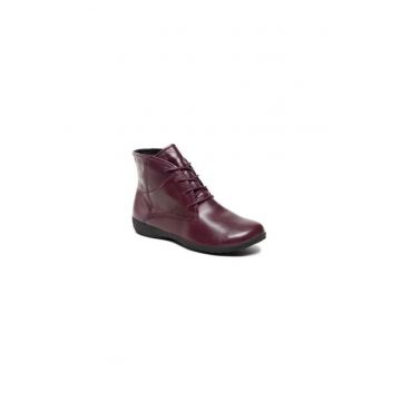 Ghete dama  209030334 - Piele naturala - 36 EU - Rosu