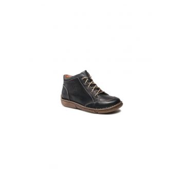 Ghete dama  303145446 - Piele naturala - 39 EU - Negru