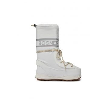 Ghete dama  303159351 - Piele ecologica - Alb - Alb