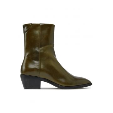 Ghete dama  303174231 - Piele naturala - Verde