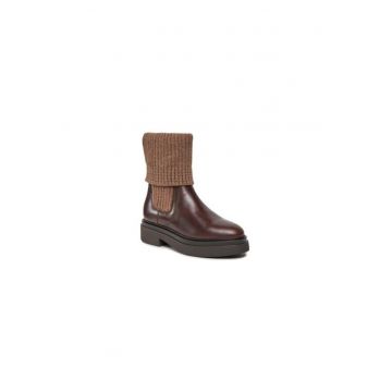 Ghete dama  303175870 - Piele naturala - Maro