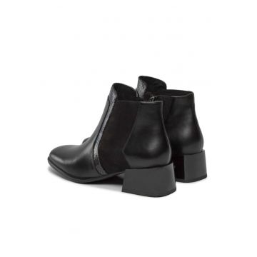 Ghete dama -  303526115 - Negru - Piele naturala