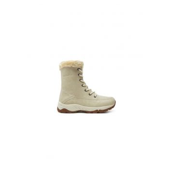 Ghete dama  304342882 - Piele ecologica - 40 EU - Bej