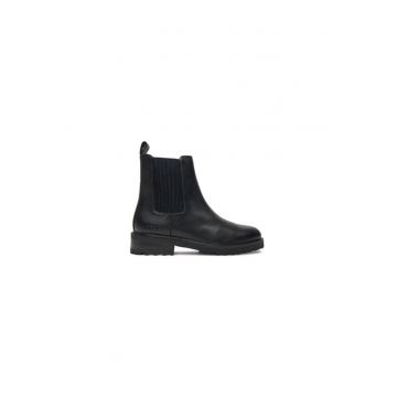 Ghete dama  304356612 - Piele naturala - Negru