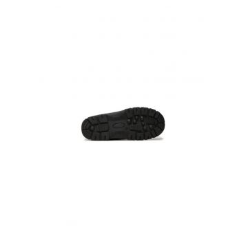 Ghete dama  304392405 - Piele ecologica - Negru