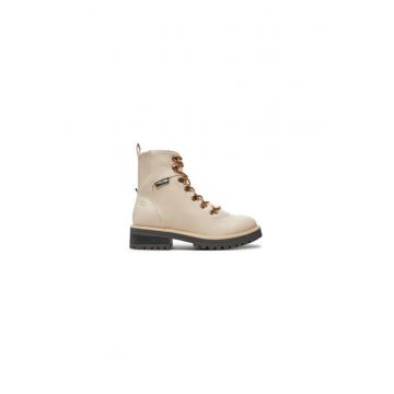 Ghete dama  304392511 - Piele ecologica - Bej