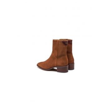 Ghete dama  304401343 - Piele naturala - Maro