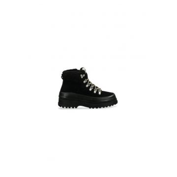 Ghete dama  304401404 - Piele naturala - 41 EU - Negru